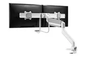 Neomounts DS75-450WH2 mounting kit - full-motion - for 2 LCD displays - white