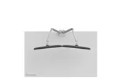 Neomounts NEXT Slim DS70-250SL2 mounting kit - full-motion - for 2 monitors - silver