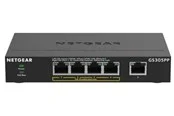 Netgear GS305PP 5-Port Gigabit Ethernet SOHO Unmanaged Switch 4-Ports PoE+ (83W)