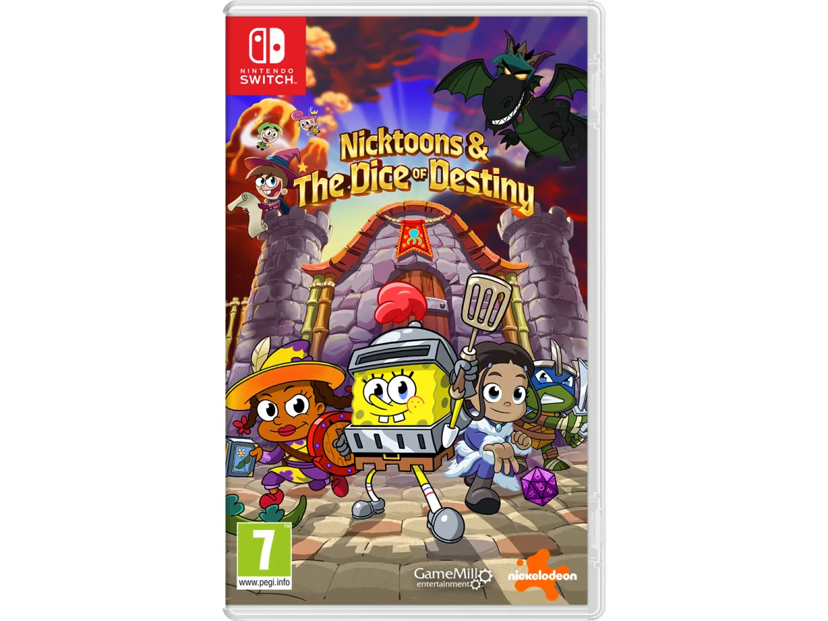Nicktoons & The Dice of Destiny - Nintendo Switch - Abenteuer - PEGI 12