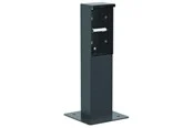 Niko-Servodan Hydro garden post with 2 functions including mounting flange, black *DEMO*