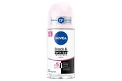 Nivea Black & White Invisible Clear Deo Roll-On 50ml