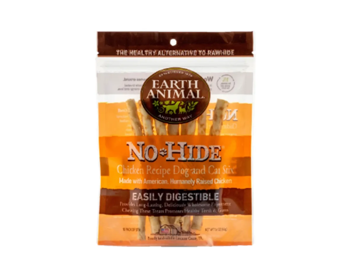 No-Hide Dog Chew Treat Chicken Stix (45g 10-Pack)