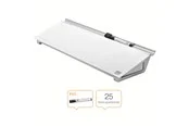 Nobo NOBO Schreibtisch-Whiteboard aus Glas, weiß *DEMO*