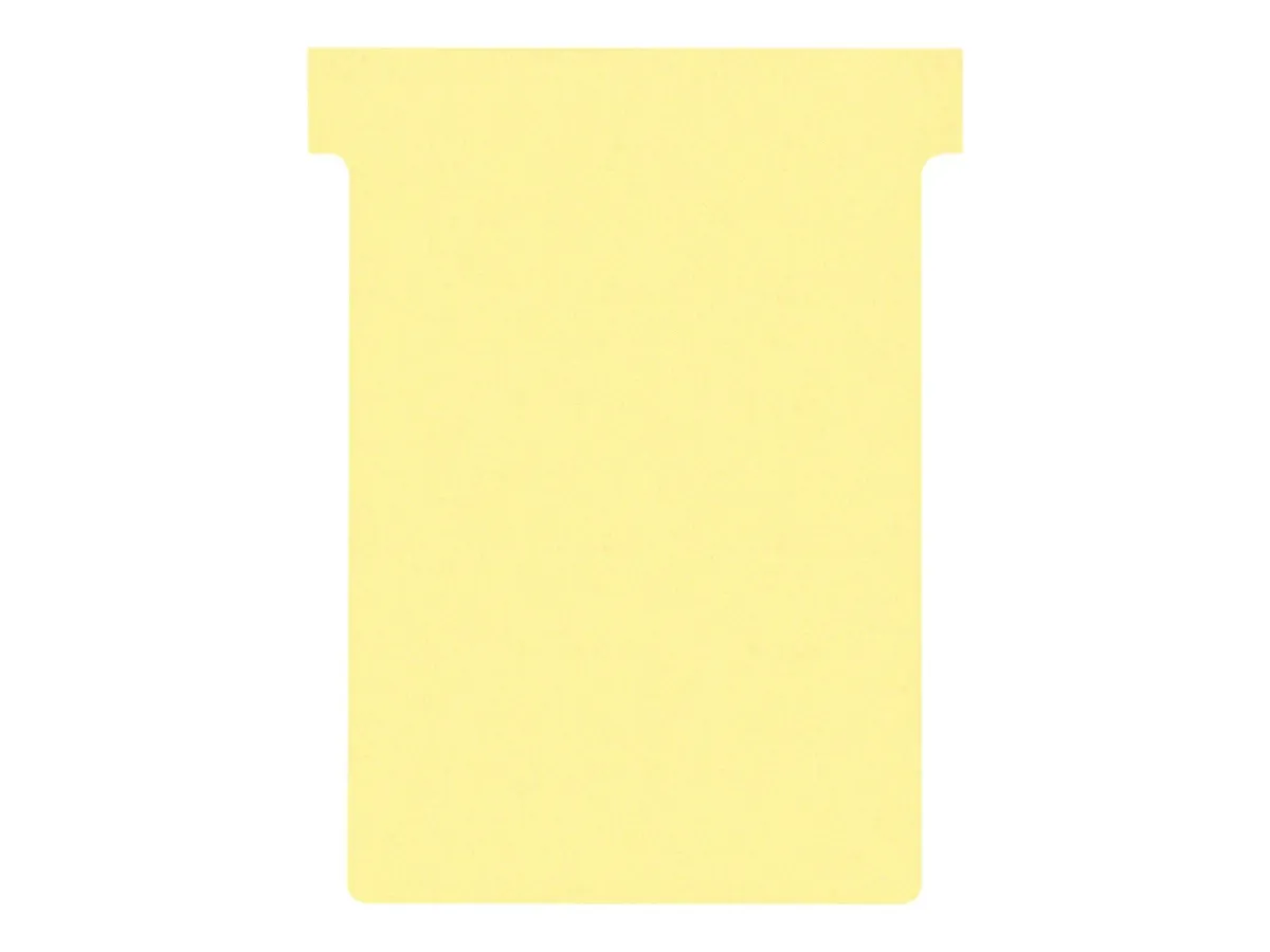 Nobo T-Karten - Größe 3 Gelb