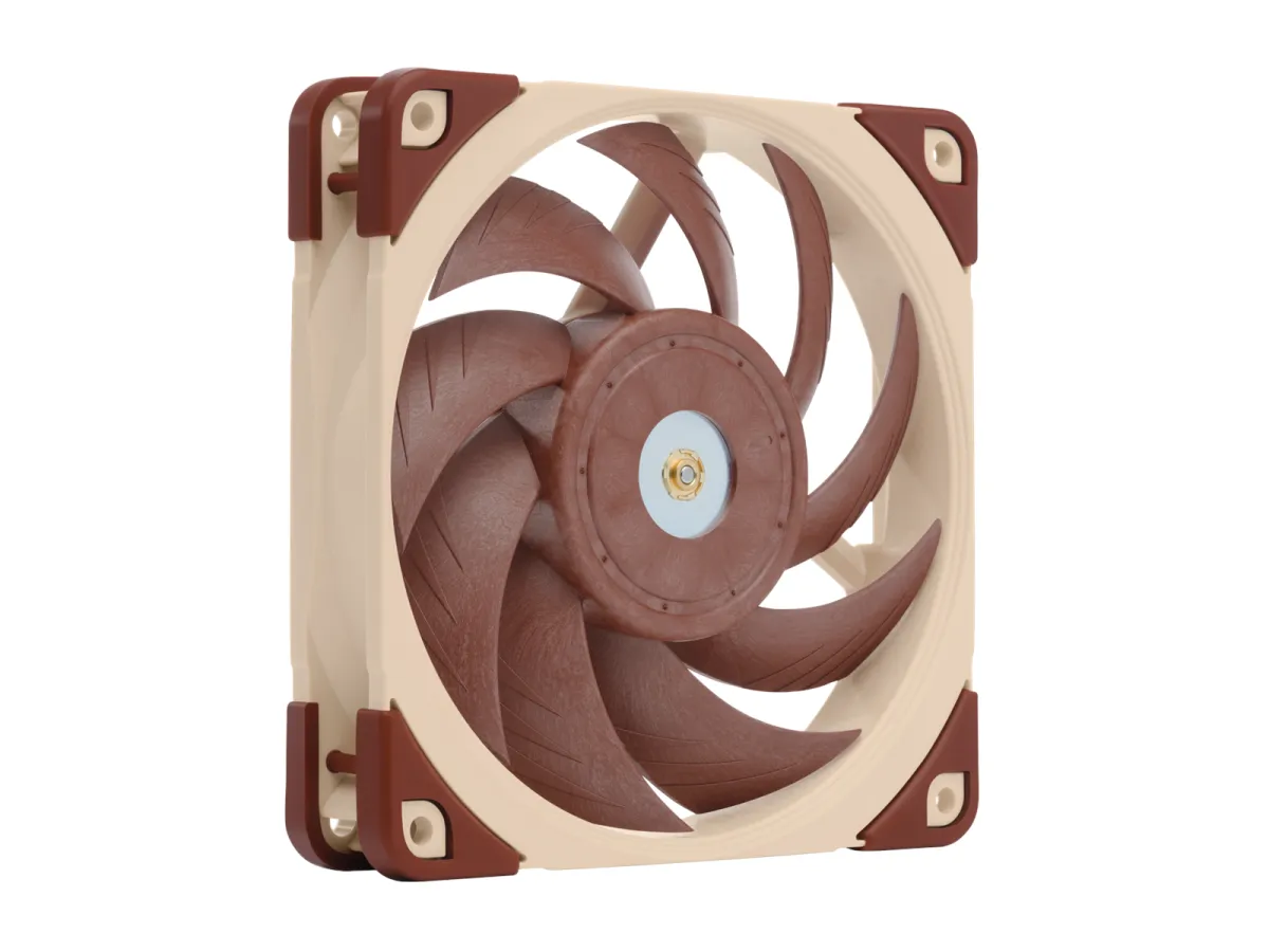 Noctua NF-A12x25 PWM - Gehäuselüfter - 120mm - Braun - 22 dBA