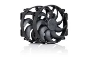 Noctua NF-A14x25r G2 PWM Sx2-PP chromax.black - Gehäuselüfter - 120mm - Schwarz