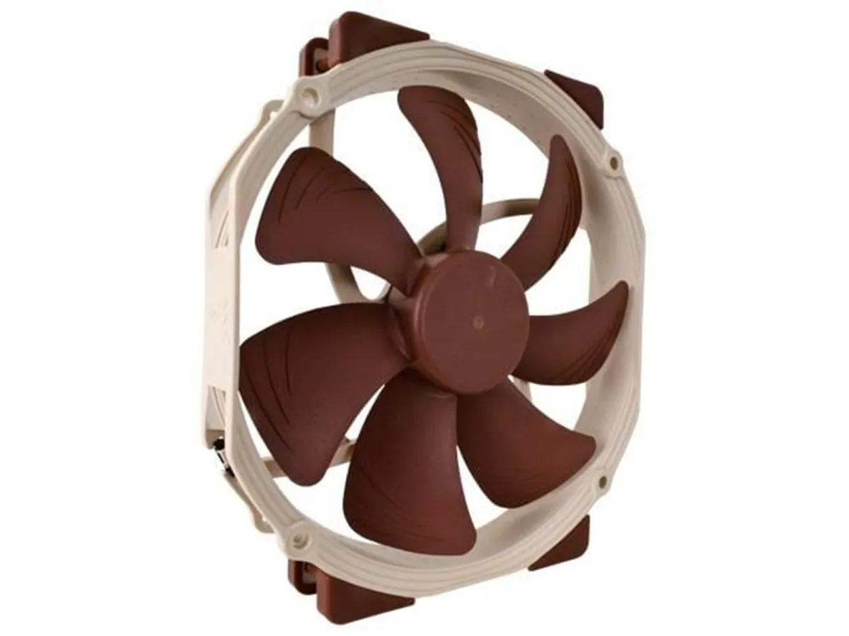 Noctua NF-A15 PWM - Gehäuselüfter - 140mm - Braun - 19 dBA