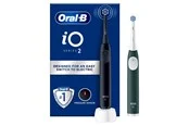 Oral-B Elektrische Zahnbürste iO2 Duo Night Black / Forest Green