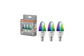 Osram SMART+ frosted candle 470lm 4.9W/RGBW frosted E14 3-pack