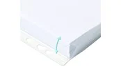 Oxford Bag of 10 Expandable Punched pockets without Flaps A4 Polypropylene 200µ Smooth Clear