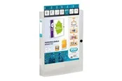Oxford ELBA Polyvision - box file - capacity: 400 sheets - transparent blue