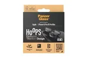 PanzerGlass Hoops® Titanium Camera Lens Protector Black iPhone 15 Pro | 15 Pro Max