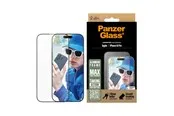 PanzerGlass Screen Protector Aluminum Frame iPhone 16 Pro | Ultra-Wide Fit