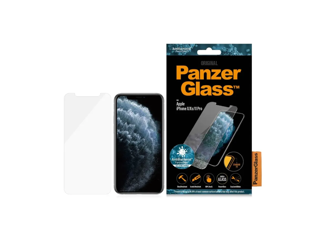 PanzerGlass Screen Protector Apple iPhone 11 Pro | Xs | X | Standard Fit