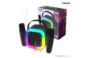 Party Funlight Duo Karaoke Party Speaker W/ 2 x Mics