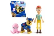 Paw Patrol Chase & Captain Turbot Figure Pack with Baby Octopus
