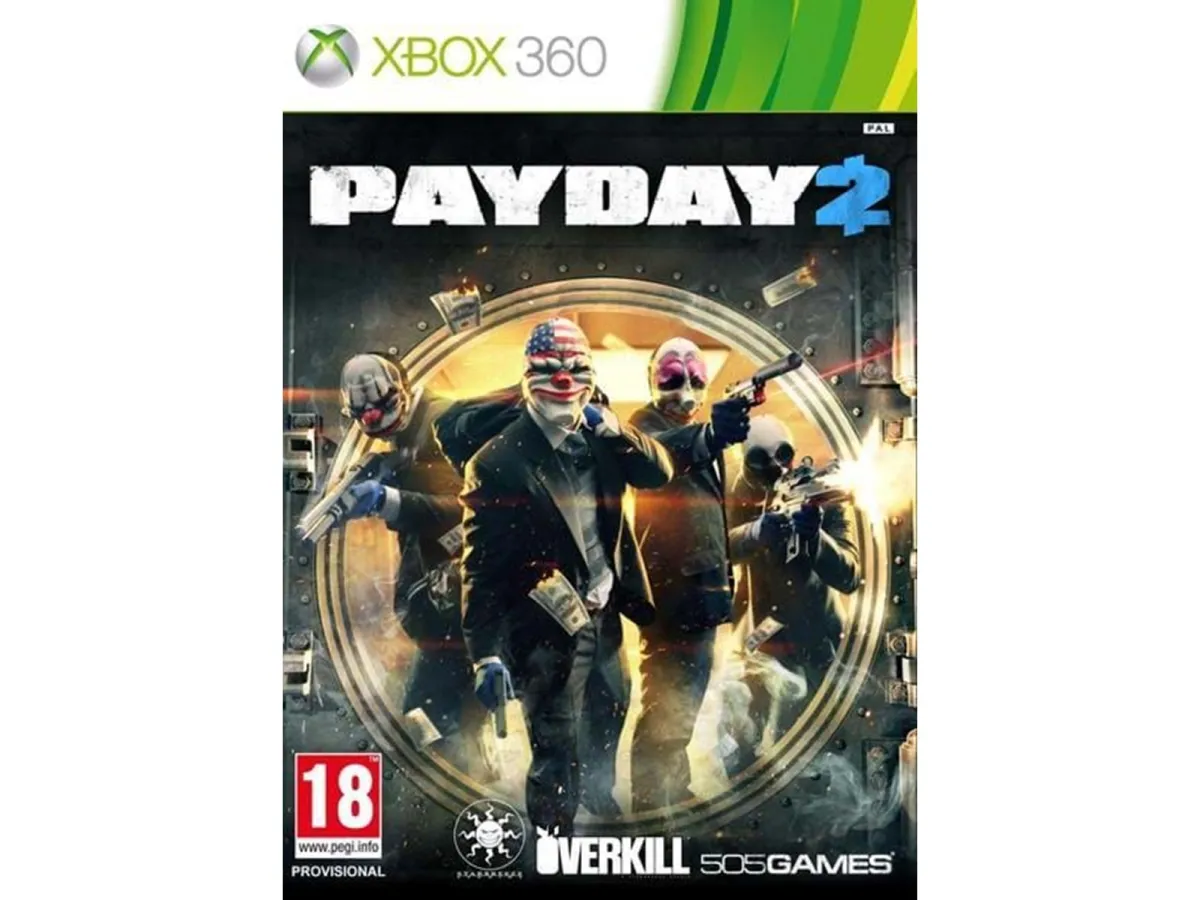 Payday2 - Microsoft Xbox 360 - Action - PEGI 18