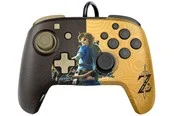 PDP Faceoff Deluxe+ Audio Wired Controller: Hyrule Hero Link - Wired Controller - Nintendo Switch