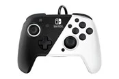 PDP Nintendo Switch Faceoff Deluxe Controller + Audio Wired - Black & White - Wired Zubehör für Spielkonsole - Nintendo Switch