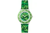 Peers Hardy - Minecraft Creeper Green Printed Strap Quartz - Uhr