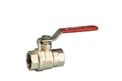 Pettinaroli F x f "new compact" fullway ball valve red steel lever 2