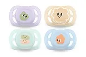 Philips Avent Soother ultra start SCF075/06 2pk - assorted