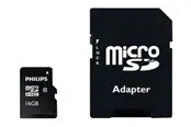 Philips FM16MP45B - flash memory card - 16 GB - microSDHC UHS-I