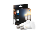 Philips Hue White Ambiance A60 E27 Smart Bulb (2-pack)