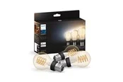 Philips Hue White Ambiance Filament A60 E27 Standard - 3-Pack