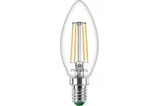 Philips LED-Lampe B35 Candle 2.3W827 (40W) clear E14