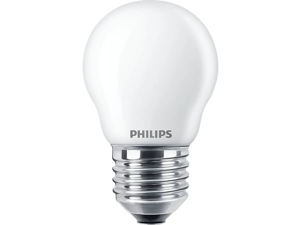Philips LED-Lampe Classic Candle 6.5W/827 (60W) Frosted E27