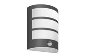 Philips Python outdoor wall lamp with sensor 6W 2700K anthracite