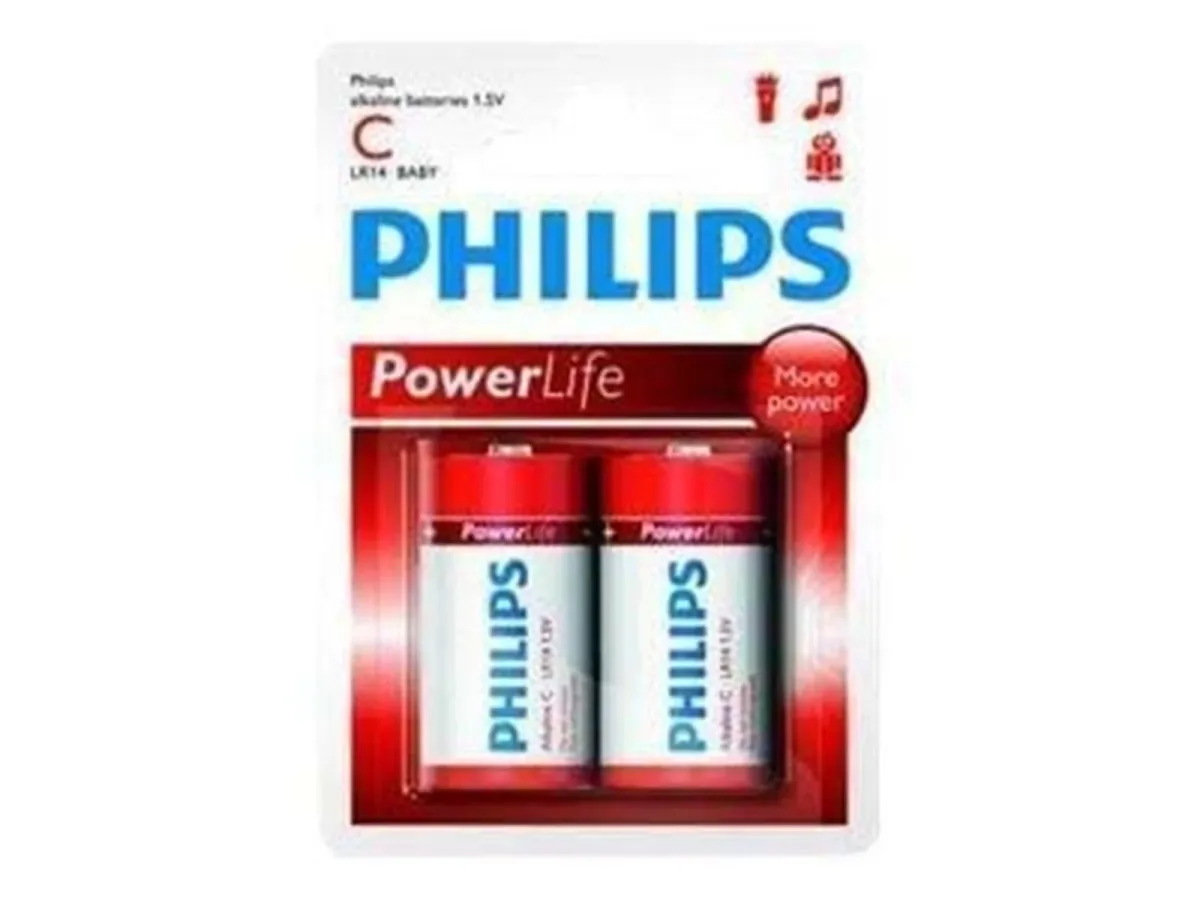 Philips Strom Life LR14P2B - Batterie - C