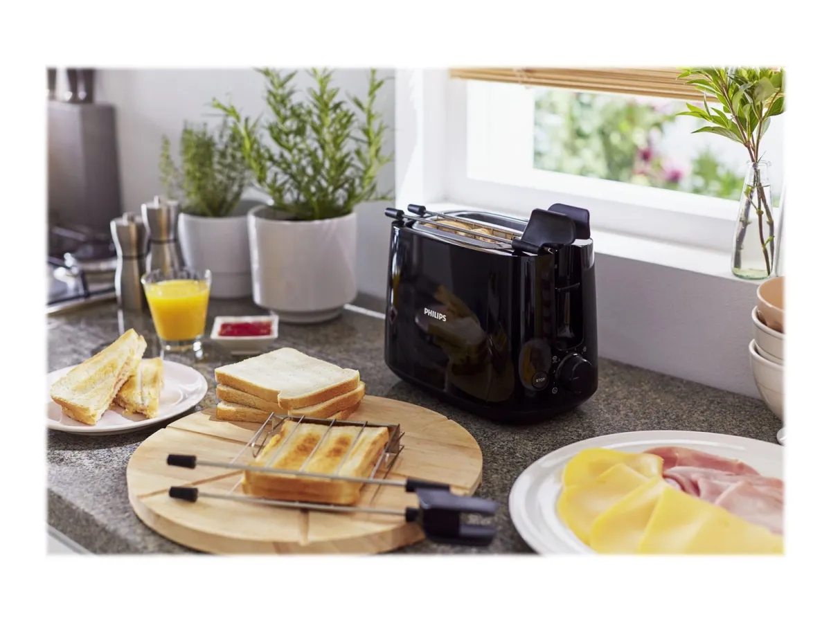Philips Toaster Daily Collection HD2583 - toaster - black