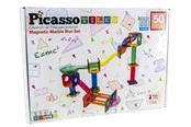 PicassoTiles 50-teiliges Murmelbahn-Set