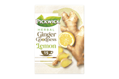 Pickwick Ginger Goodness Lemon Tea w. Lemon and Ginger - 15 pcs