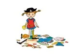 Pippi magnetic doll