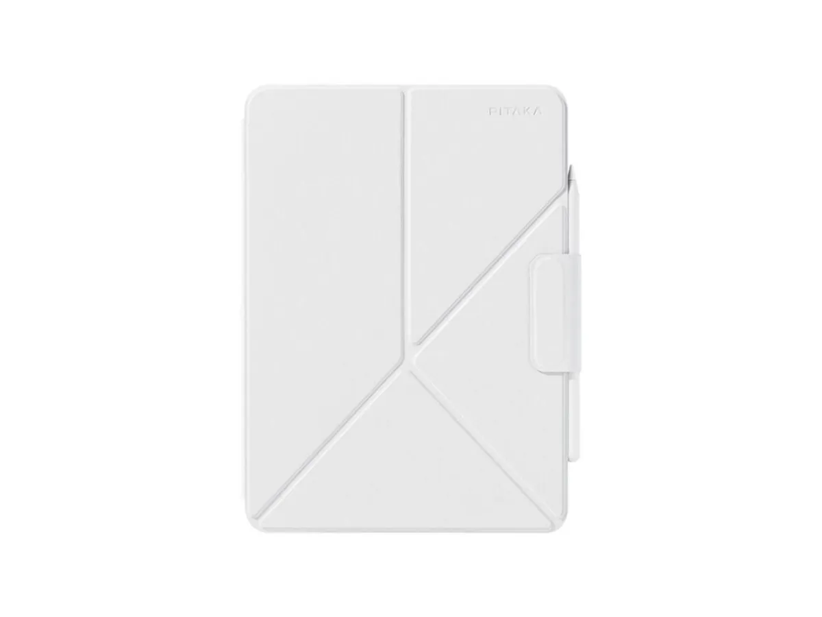 PITAKA MagEZ Folio 2 case white - iPad 11'' A16 2025 iPad 10.9'' A14 2022