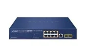 PLANET GS-4210-8UP2S - switch - 10 ports - Managed - rack-mountable