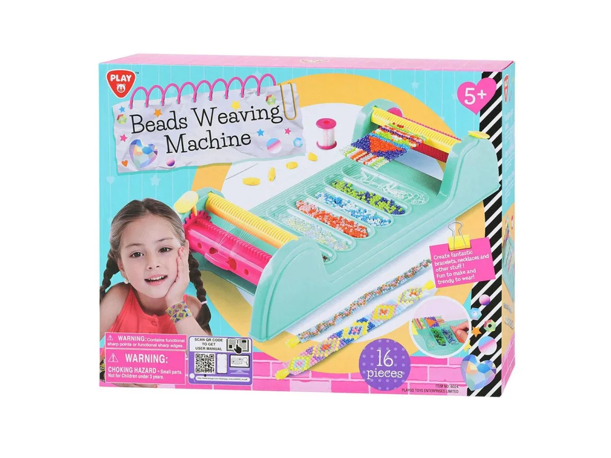 PLAY - Make Your Own Bracelet Weaving Machine Set 16pcs.