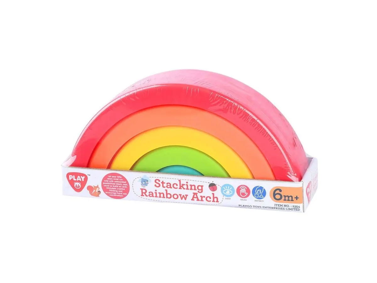 PLAY Stack Rainbow Color 5pcs.
