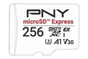 PNY - flash memory card - 256 GB - microSD PCI Express Gen 3x1 UHS-I