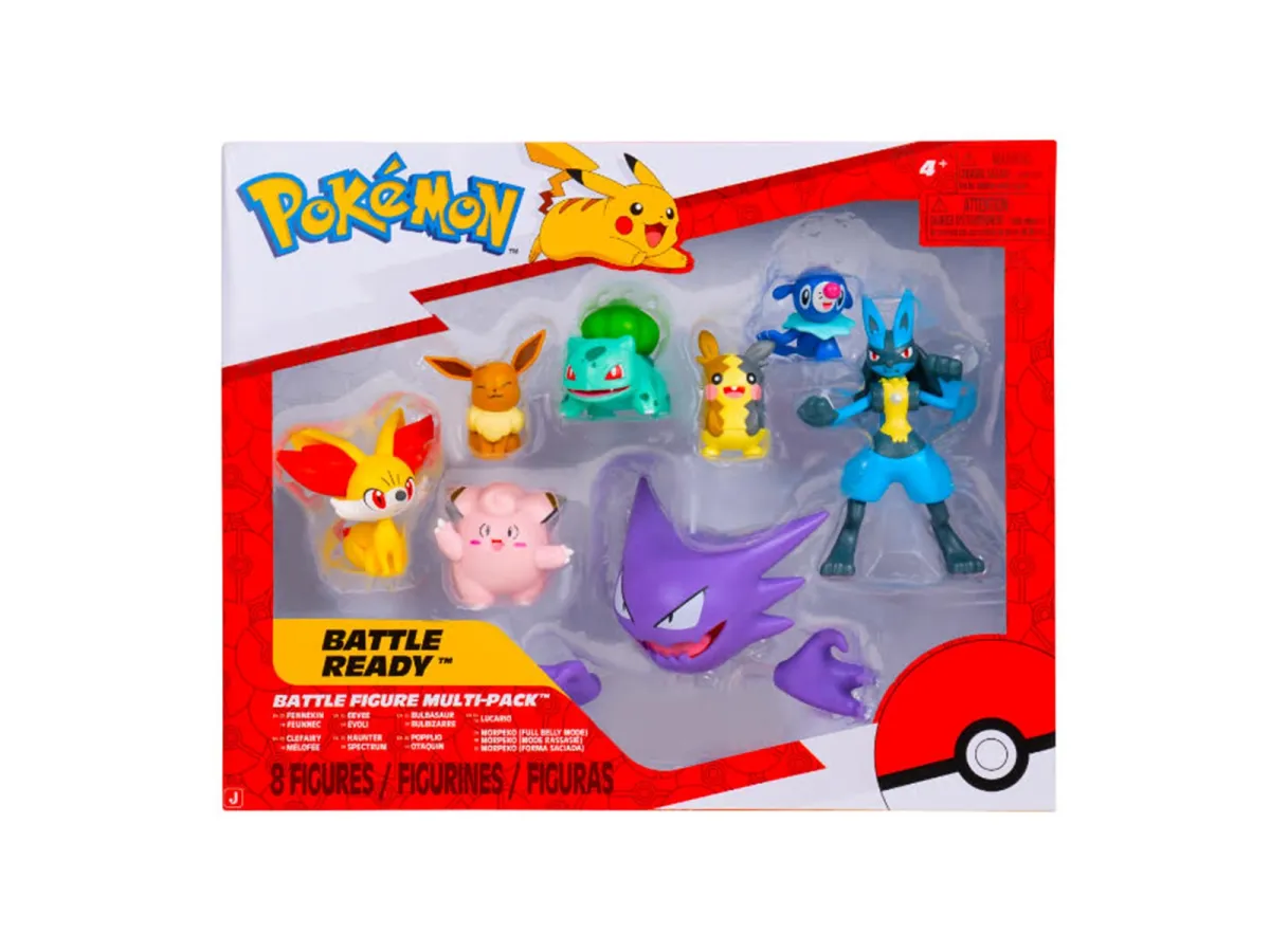 Pokemon Battle Figure Multi-pack (8 Figures)