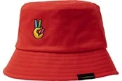 Polaroid - Bucket Hat Red - Hut