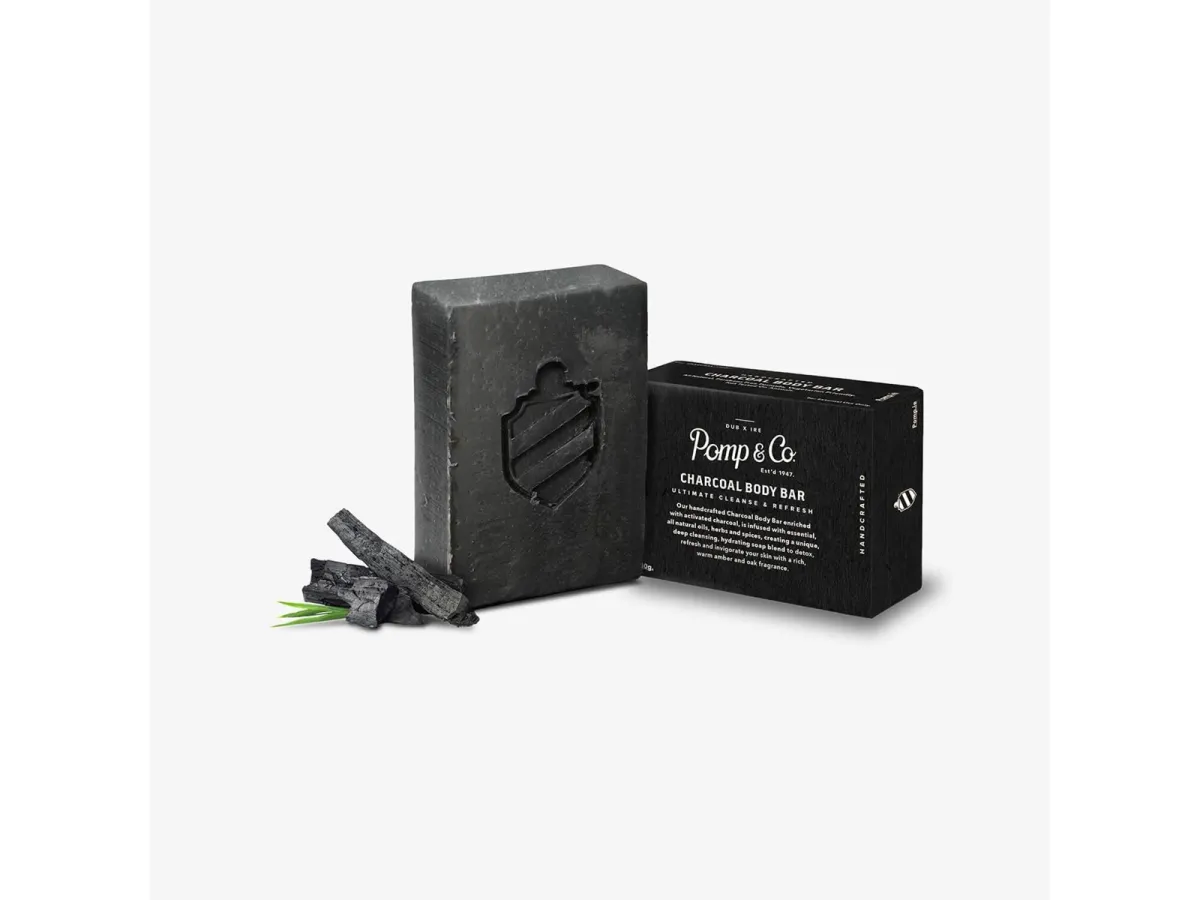 Pomp & Co. Charcoal Body Bar Soap