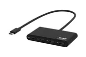 PORT Designs USB-C HUB 3 USB-C PORTS & 1 USB-C POWER DELIVERY USB-Hubs - USB 3.1 - 4 - Schwarz