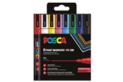 POSCA marker sæt PC-3M 8 ass. farver std.