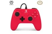 PowerA Wired Controller for Nintendo Switch - Raspberry Red - Wired Controller - Nintendo Switch