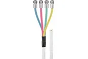 Pro 80 dB Quattro coax- antenna cable set 2x shielded